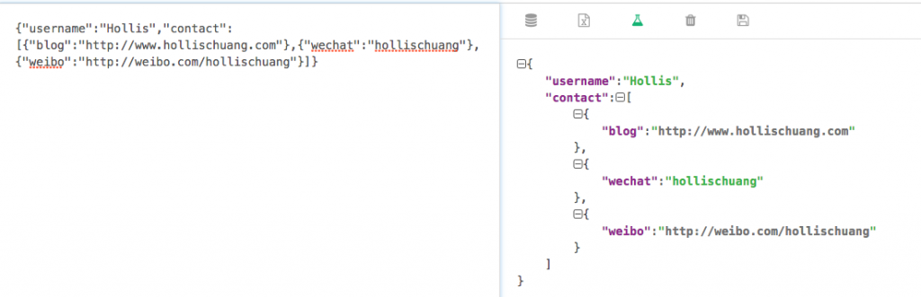 json