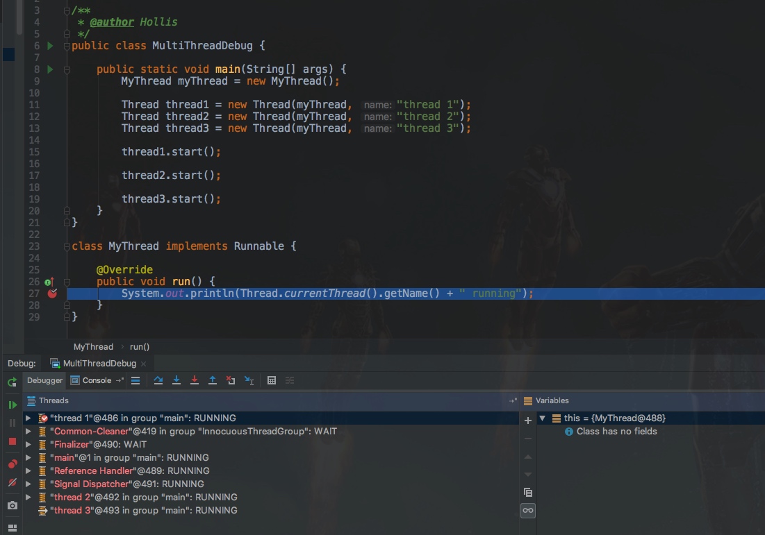深入理解Java并发编程(十五):多线程代码如何Debug?-HollisChuang's Blog